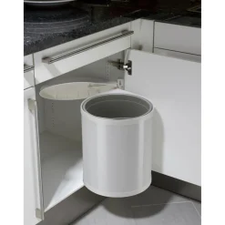 Hailo Mülleimer Compact Box M 15 L weiß