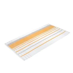 Handtuch Berlin Streifen 50 x 100 mais/ taupe