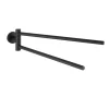 Handtuchhalter m. 2 Armen Bosio Black