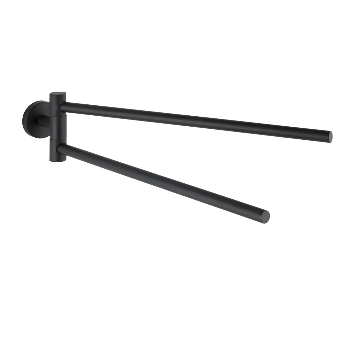 Handtuchhalter m. 2 Armen Bosio Black