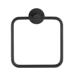 Handtuchring, Bosio Black, Estahl, matt