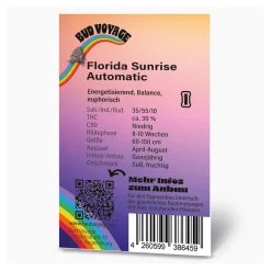 Hanfsamen BudVoyage Florida Sunrise Auto3 Samen
