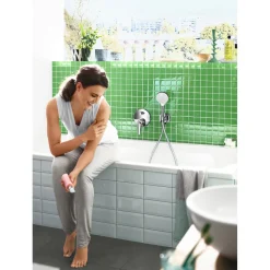 Hansgrohe Brauseschlauch Isiflex, chrommit Anti-Verdreh-Konus, 2,00m, 1/2"