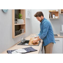 Hansgrohe Einhebel-Küchenmischer 100 Focus M42 mit CoolStart