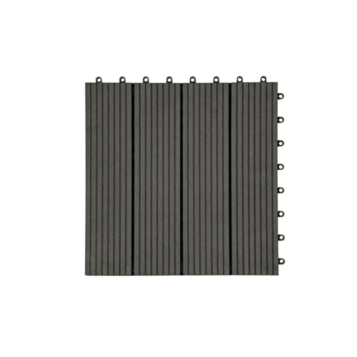 Hartmann WPC Fliese Anthrazit 30x30x2,2cm
