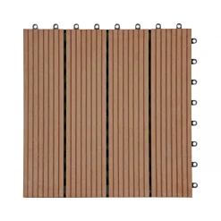 HartmannWPC-Klickfliese braun 30 x 30 cm