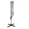 Haveson Ampelschirm Catania 300 cm silbermetallic