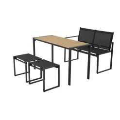 Haveson Balkon-Set Zürich 4-teilig