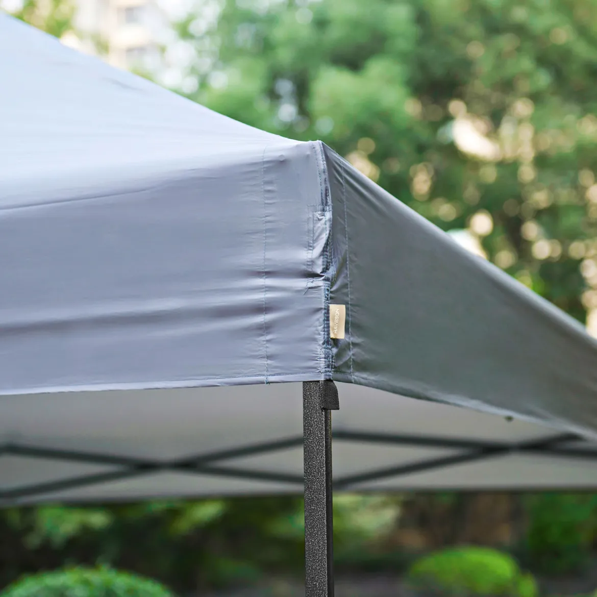 Haveson Faltpavillon LxBxH ca 298 x 295 x 272 cm grau