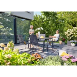 Haveson Gartenmöbel-Set Colmar anthrazit