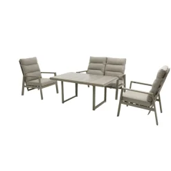 Haveson Lounge-Set Lanzarote 4-teilig