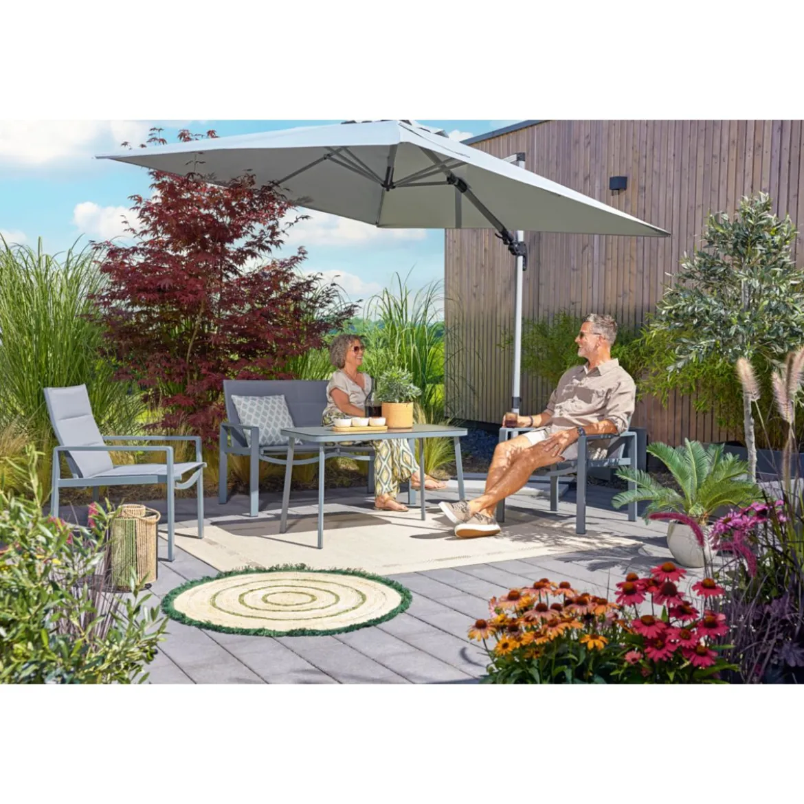 Haveson Lounge-Set Luzern 4-teilig
