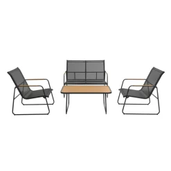 Haveson Lounge-Set Texel 4-teilig
