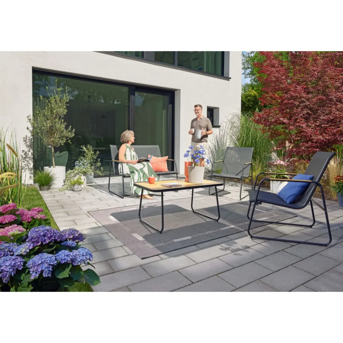 Haveson Lounge-Set Texel 4-teilig