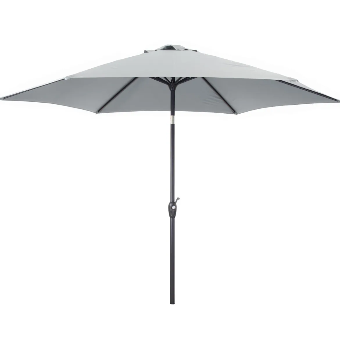 Haveson Marktschirm Lucca silbergrau 3 m