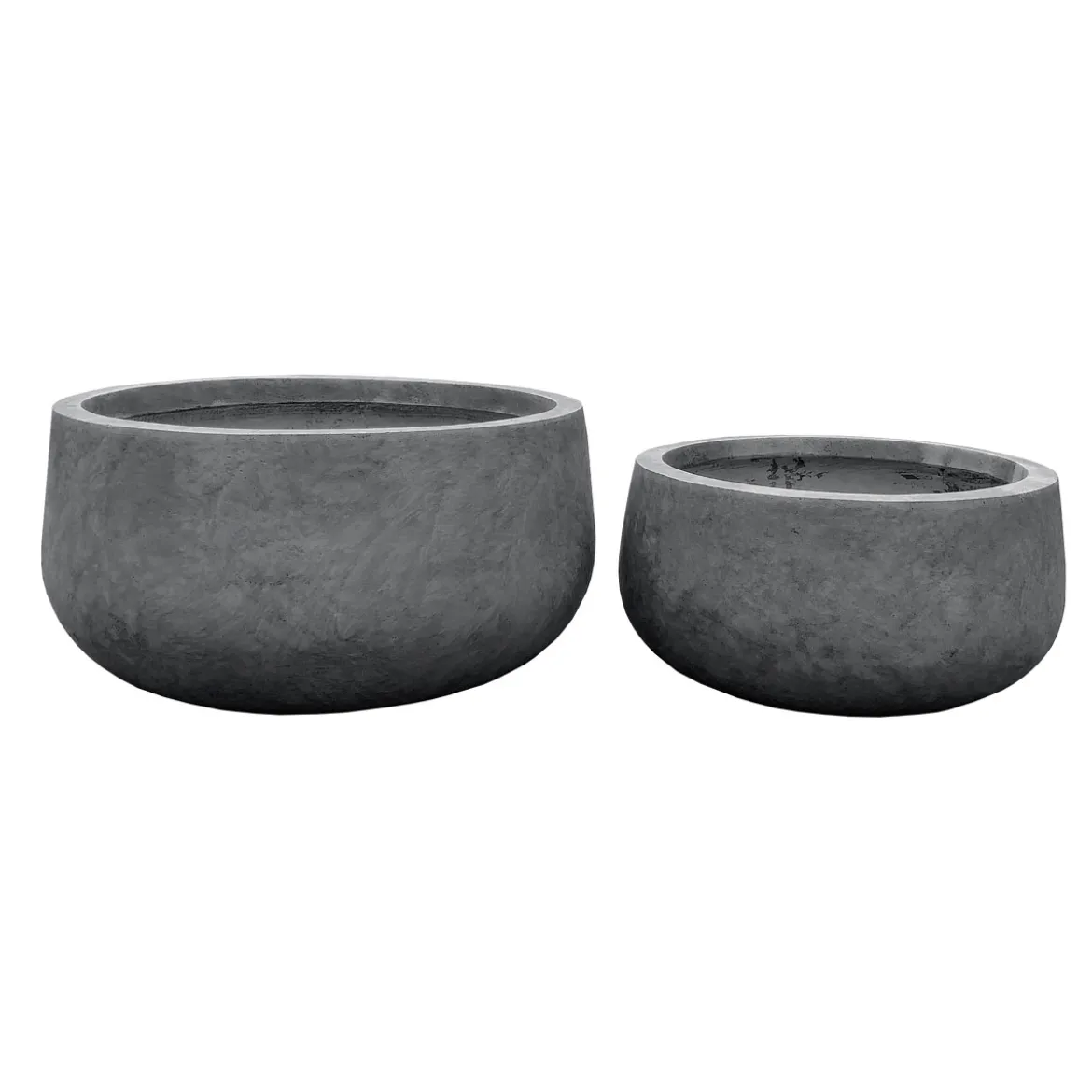 Haveson Pflanzgefäßserie Wiped Grey