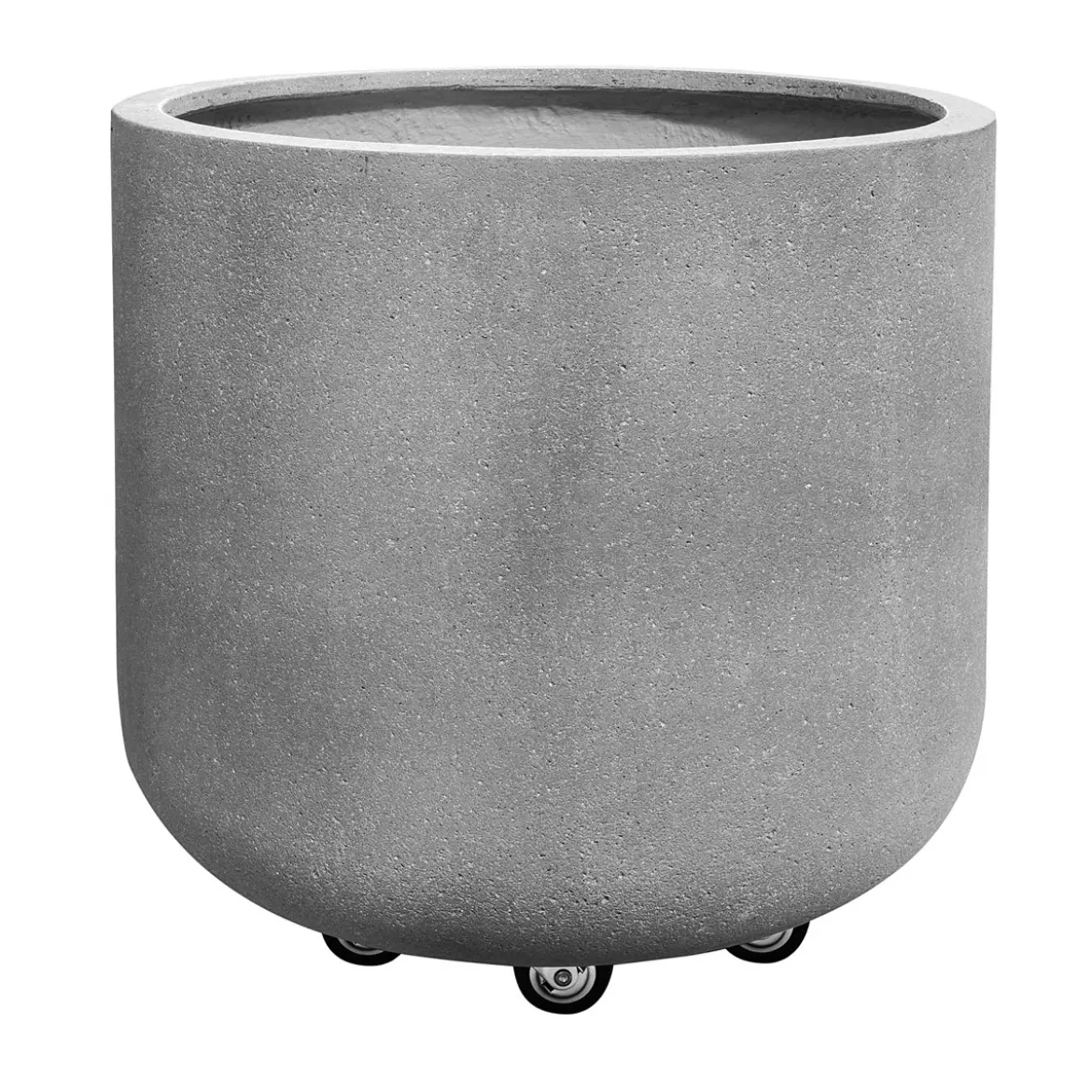 Haveson Pflanztopf Rollo L zementgrau