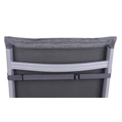 Haveson Sitzauflage Hochlehner 118x48x4cm anthrazit