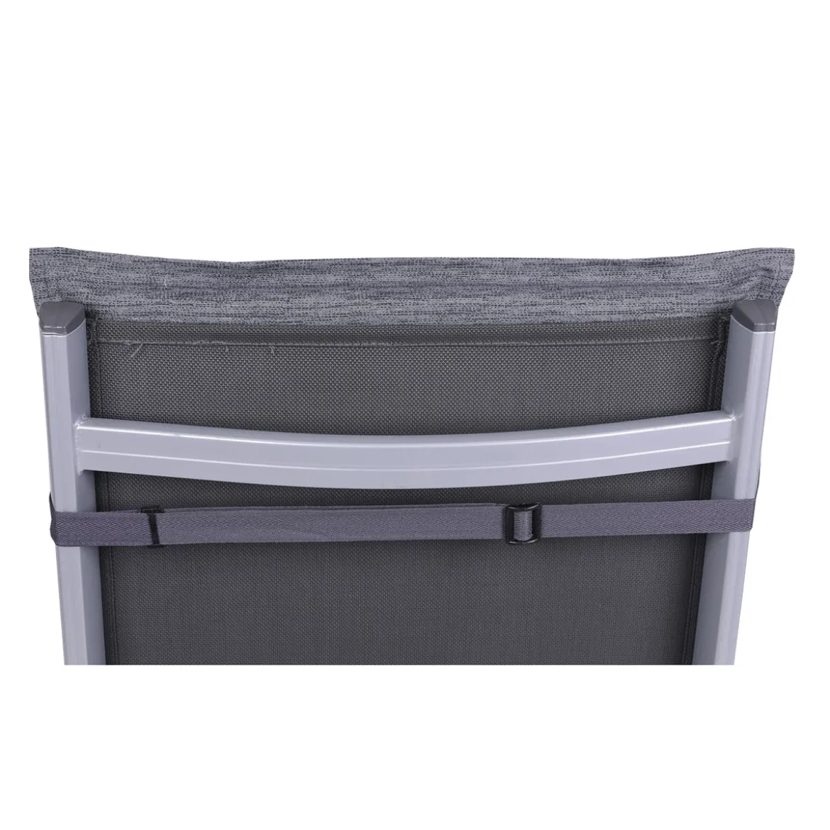 Haveson Sitzauflage Hochlehner 118x48x4cm anthrazit