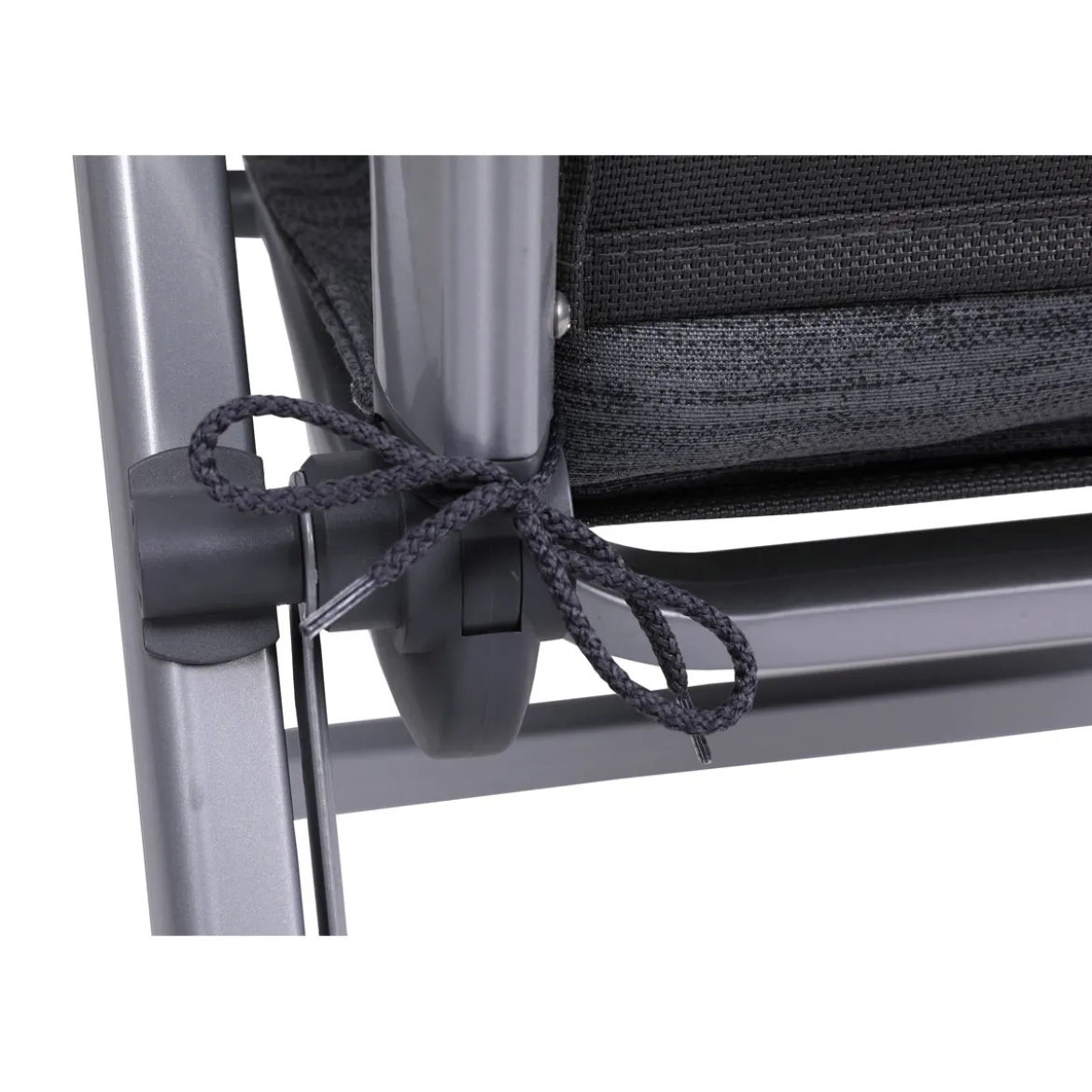 Haveson Sitzauflage Hochlehner 118x48x4cm anthrazit