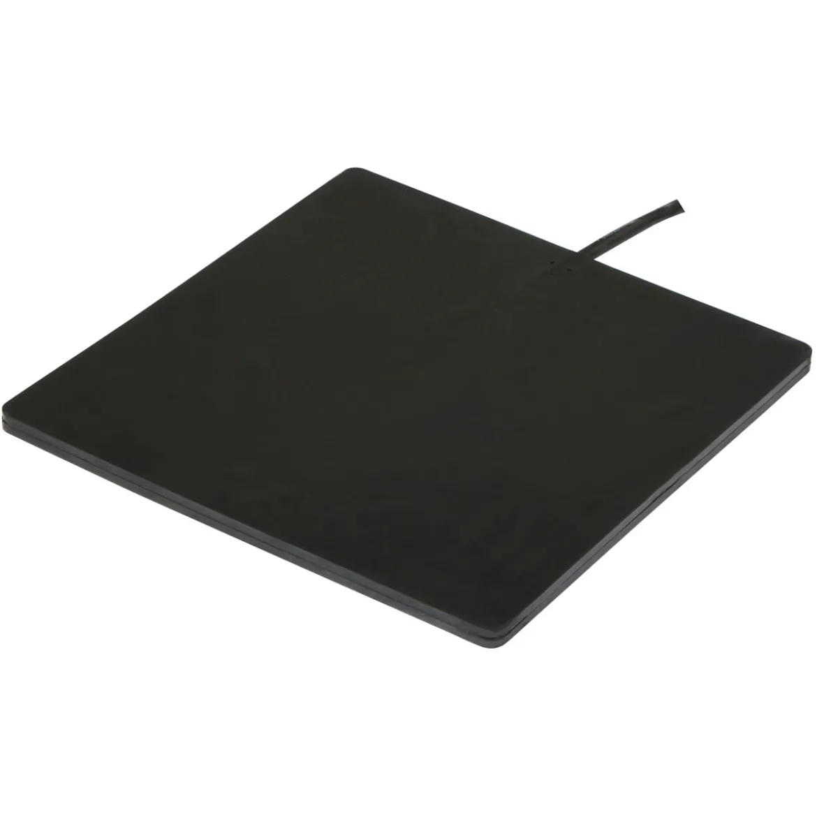 Heizplatte 24 x 0,7 x 24 cm schwarz