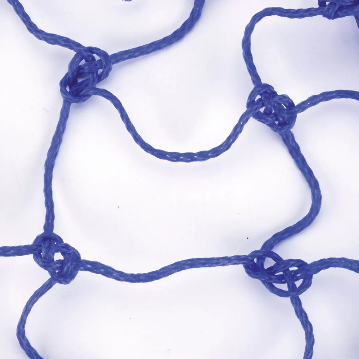 Heunetz 10 x 10 cm blau