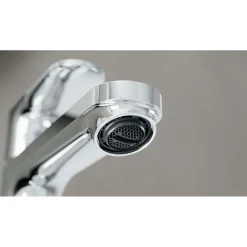 HG WT-Armatur Rebris S, Keramikkart. chrmit Cold-Start u. EcoSmart-Funktion
