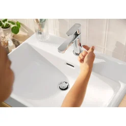 HG WT-Armatur Rebris S, Keramikkart. chrmit Cold-Start u. EcoSmart-Funktion