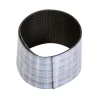 Hitzebest Klebeband schwarz fuer Schnittstellen 30cm