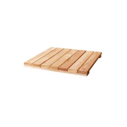 Holzfliese Lärche 50x50 cm aus 18 mmstarken Leisten