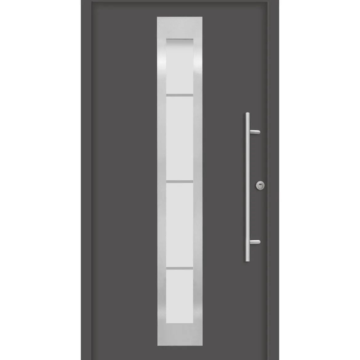 HT Malmo RC2 110x210cm Energiesparend u.Einbruchsicher RC2 Ud 0,79W/m2K,Anthr R
