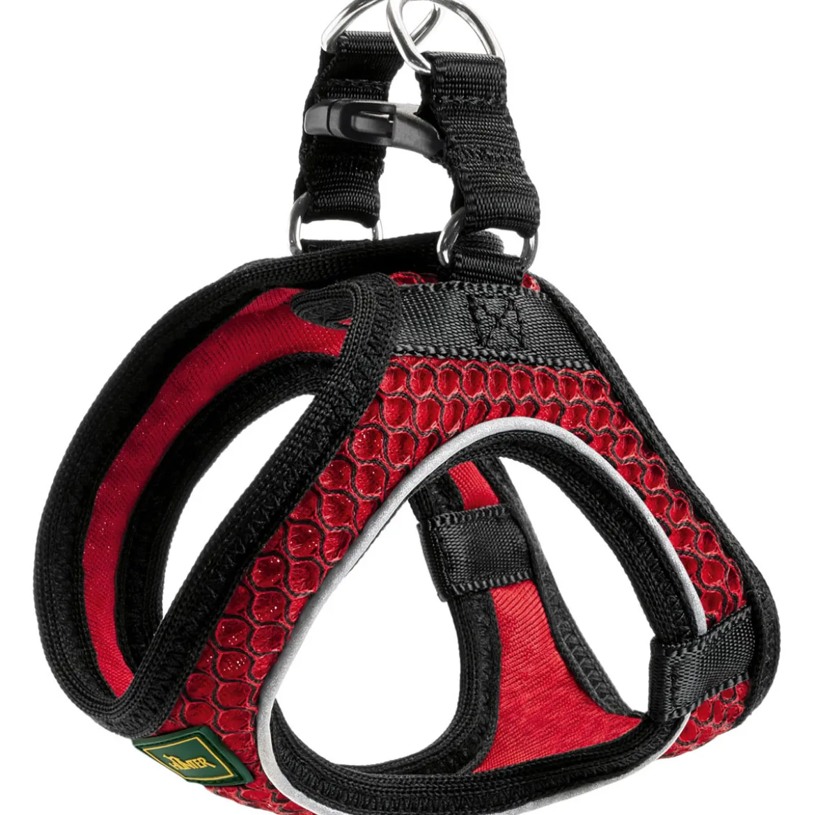 Hunter Hundegeschirr Hilo Comfort rot Größe M