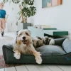 Hunter Hundesofa Prag blau 90 x 70 cm