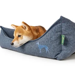 Hunter Hundesofa Prag blau 90 x 70 cm