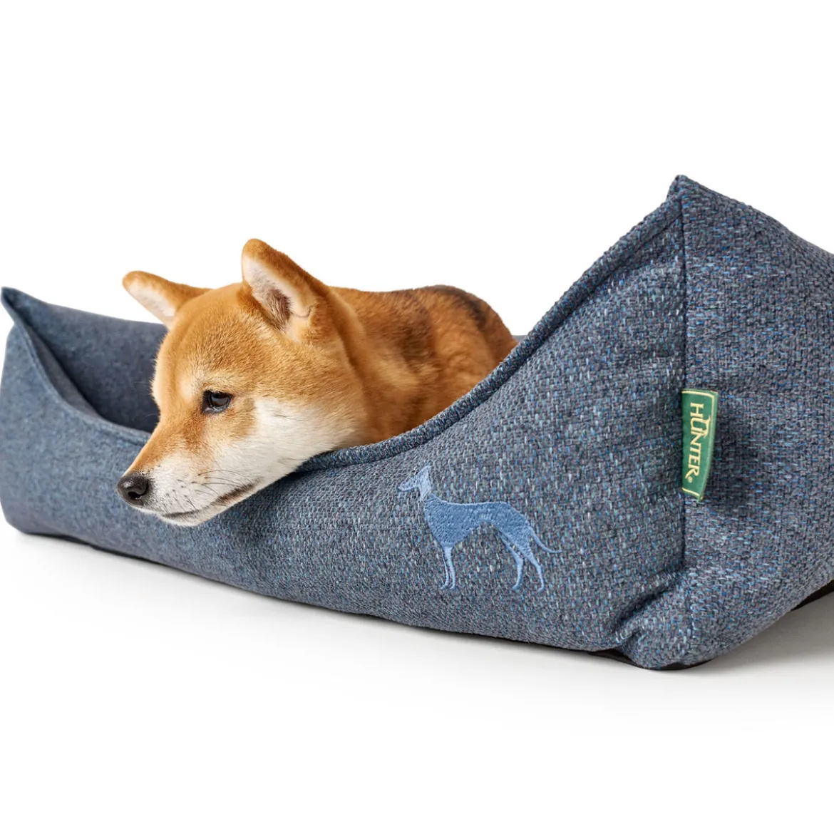 Hunter Hundesofa Prag blau 90 x 70 cm