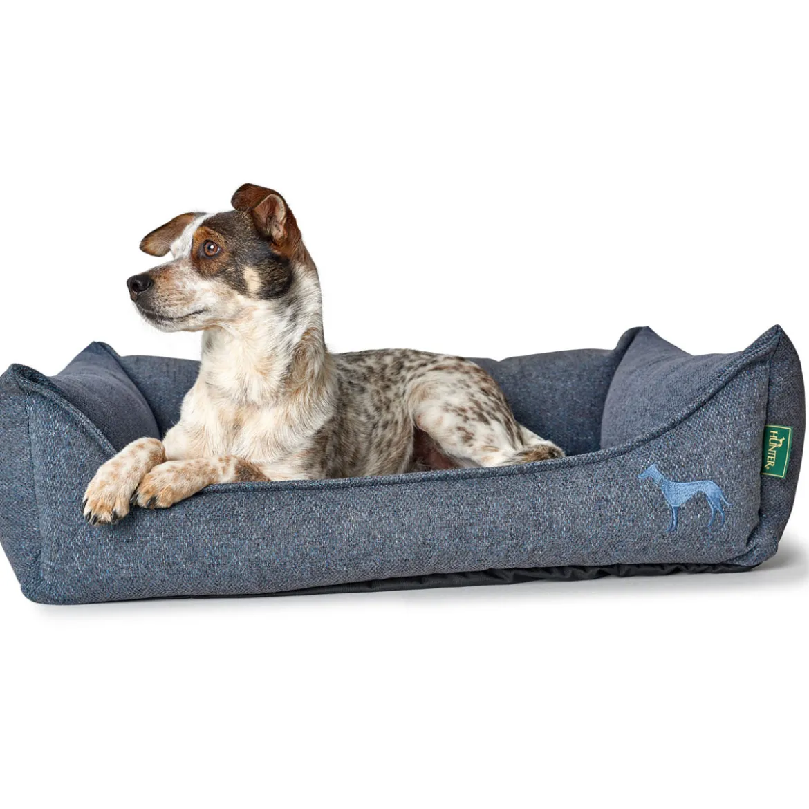 Hunter Hundesofa Prag blau 90 x 70 cm