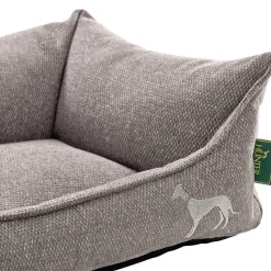 Hunter Hundesofa Prag grau 90 x 70 cm