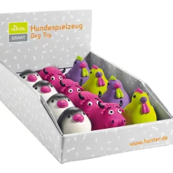Hunter Hundespielzeug Crazy Farm farblich sortiert 8 cm