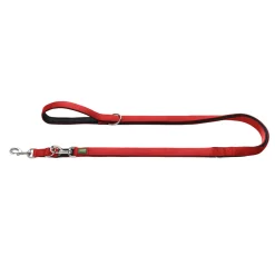 Hunter V-Leine Neopren 15/200 rotrot/schwarz Nylon/Neopren