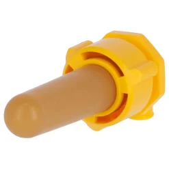 Hygieneventil mit Latexsauger gelb
