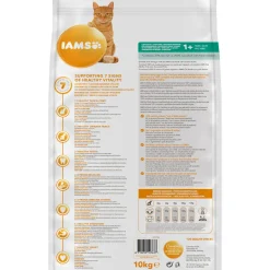 IAMS Trockenfutter Vital Katzen Fettarm Huhn 10 kg