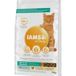IAMS Trockenfutter Vital Katzen Fettarm Huhn 10 kg
