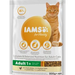 IAMS Trockenfutter Vital Katze Huhn 800 g