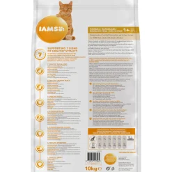 IAMS Trockenfutter Vital Katze Haarballen Huhn 10 kg