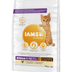 IAMS Trockenfutter Vital Kätzchen Huhn 10 kg