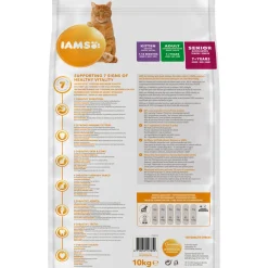IAMS Trockenfutter Vital Katze Senior Huhn 10 kg