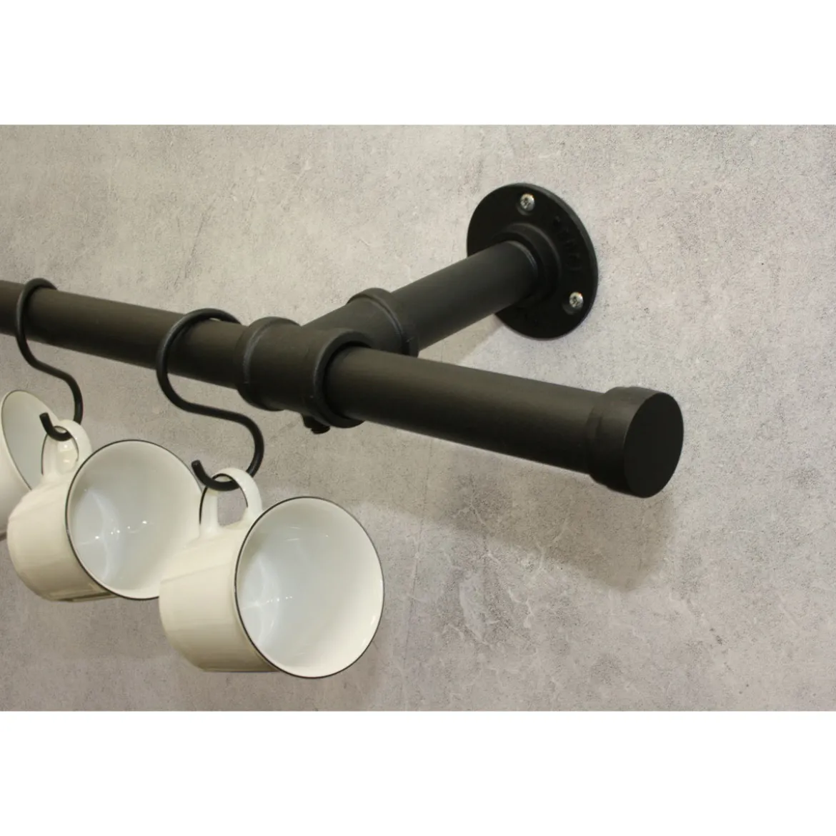 Ind. Home Stange schwarz 1,60m
