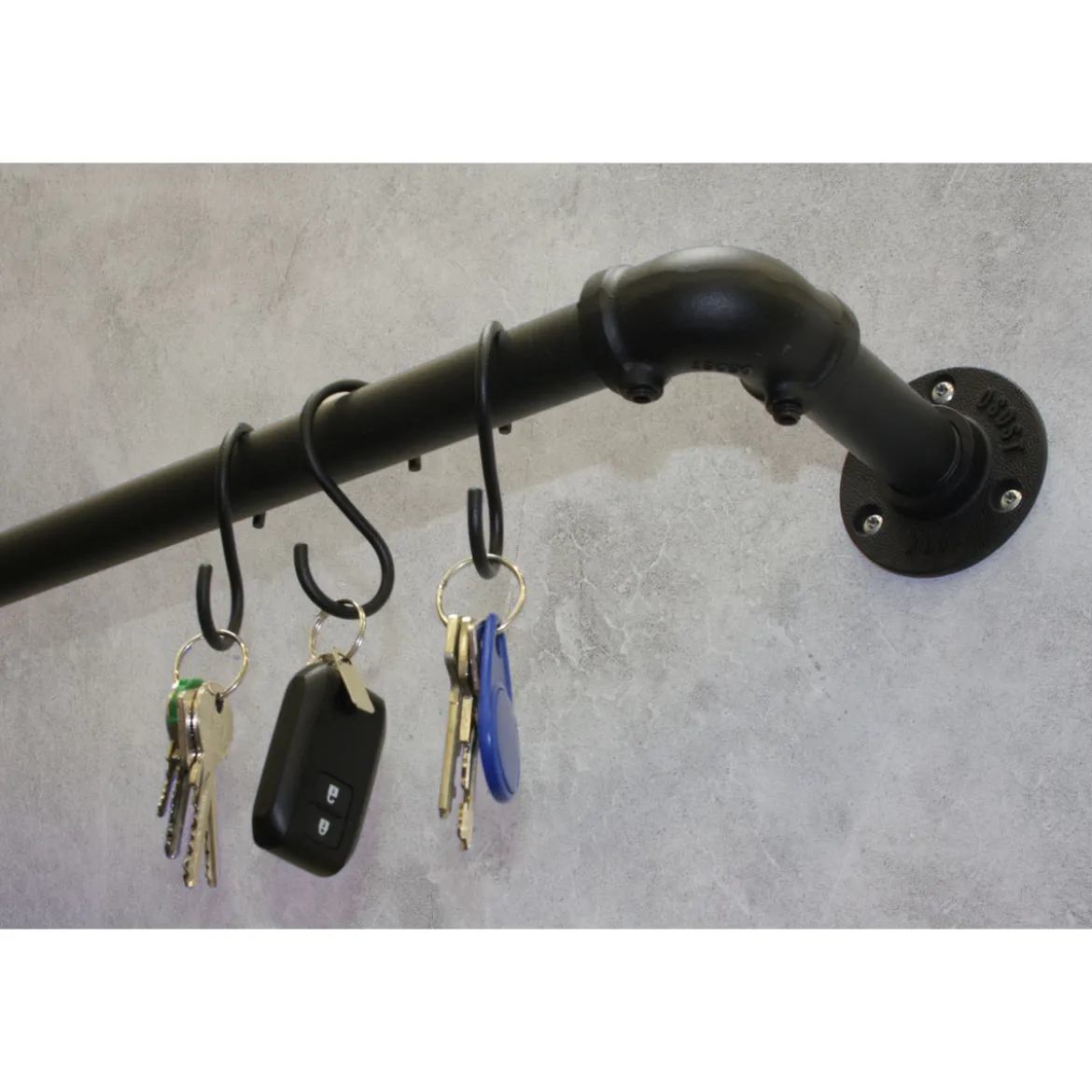 Ind. Home Stange schwarz 1,60m
