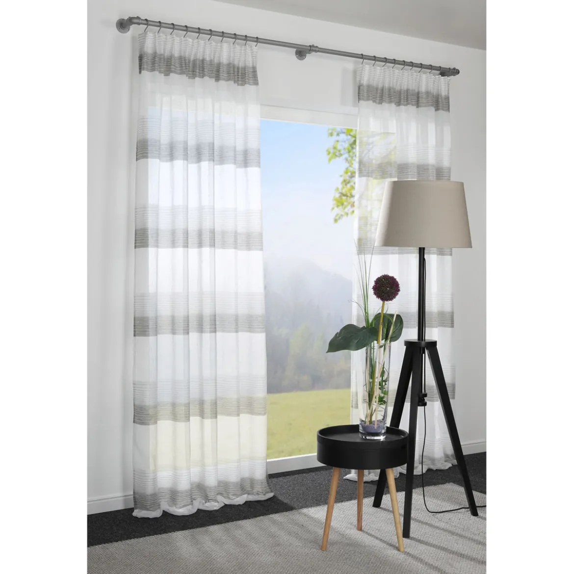 Ind. Home Stange silber 1,60m