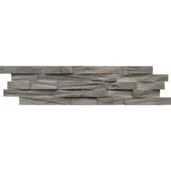 Indo Beachwood Walnut Gun Smoked Inh. 10Stueck, 610x150x10-20 mm